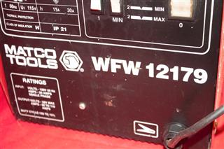 MATCO TOOLS Wire Feed Welder WFW12179 (CP1035658) | eBay